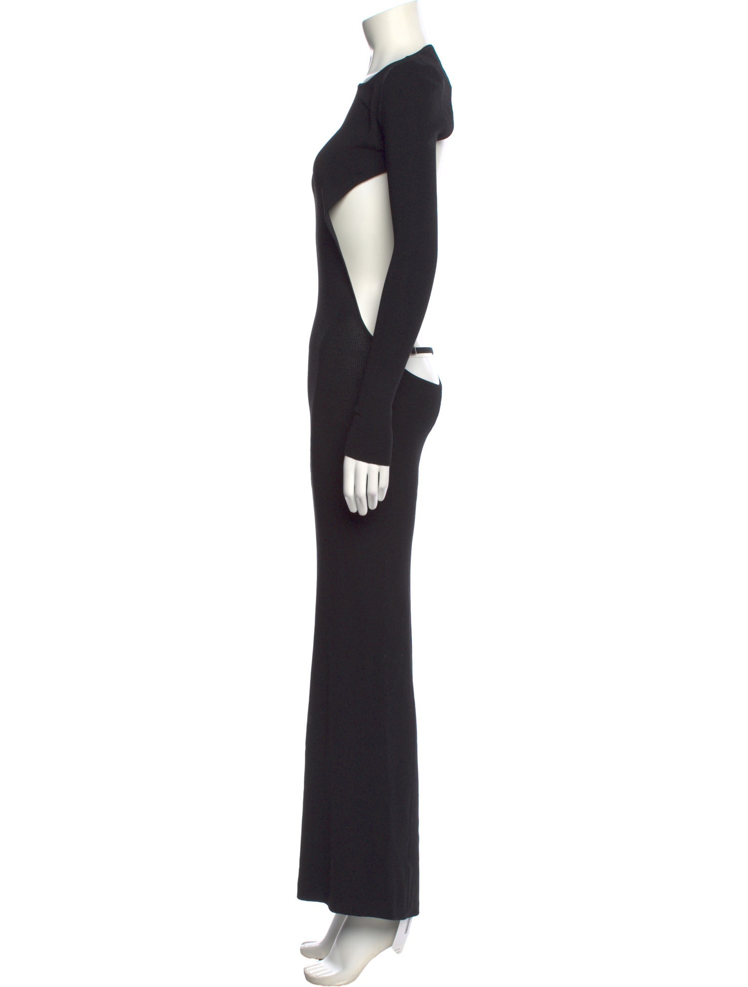 Aya Muse Crew Neck Long Dress