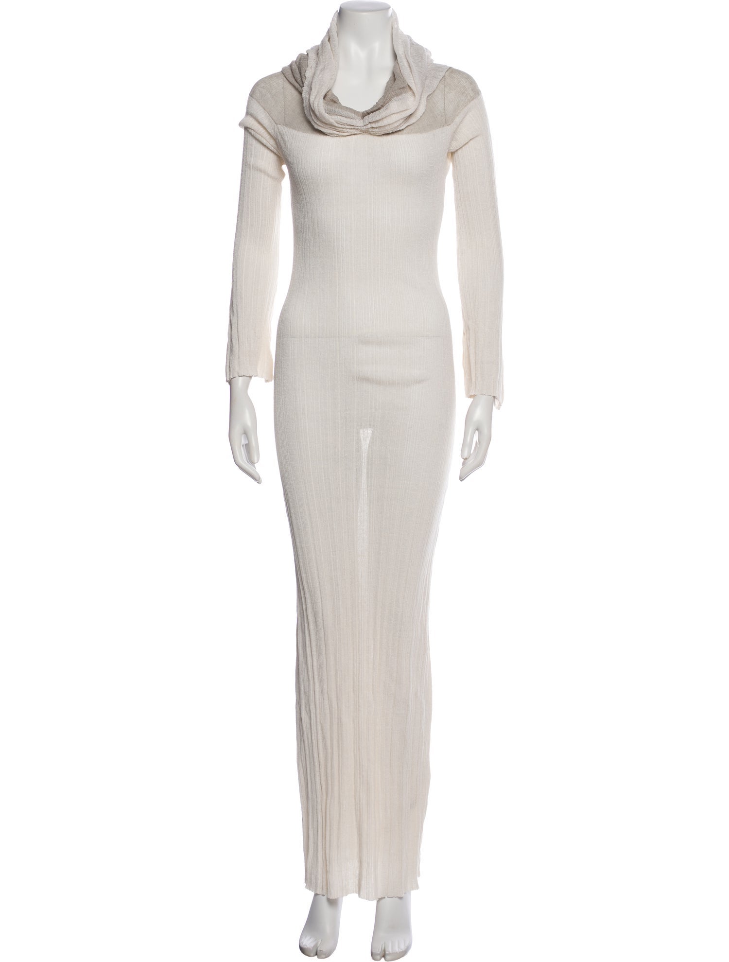 Aya Muse Cowl Neck Midi Length Dress