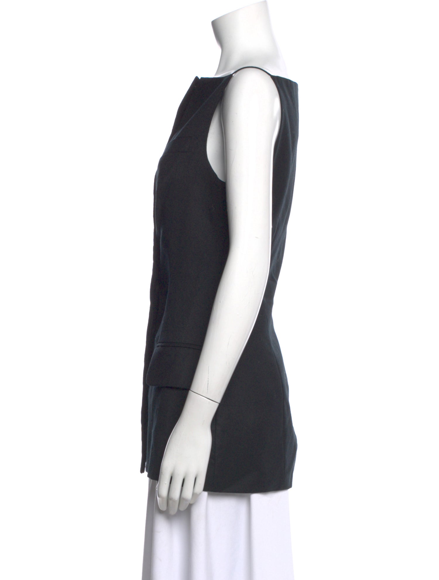Aya Muse Wool Square Neckline Top w/ Tags