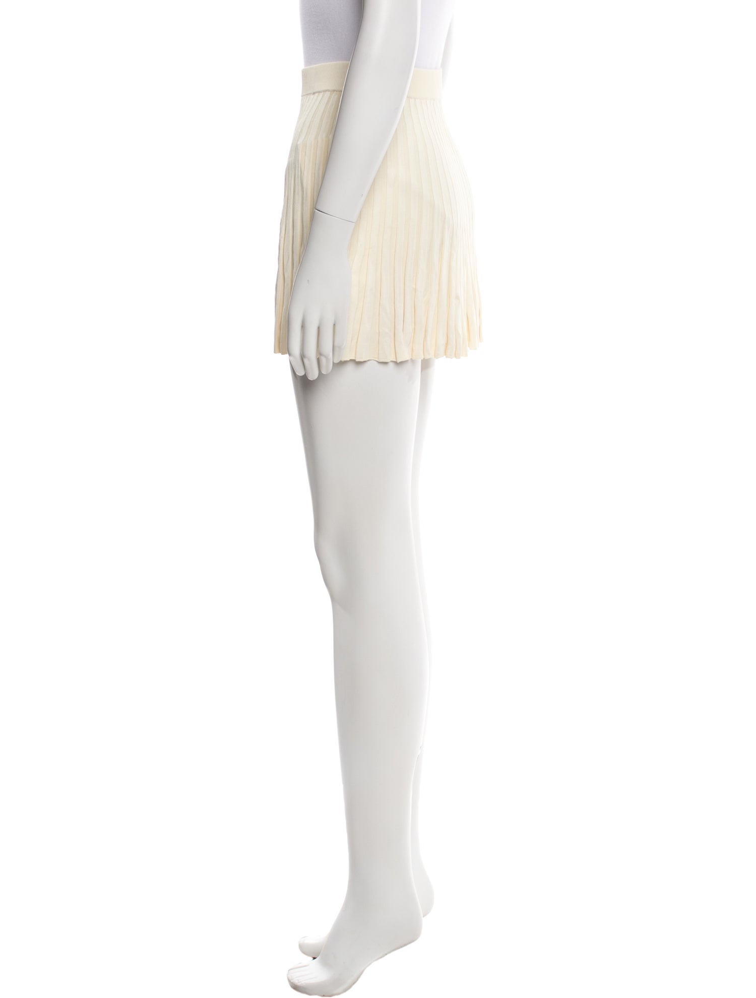 Aya Muse Pleated Accents Mini Skirt