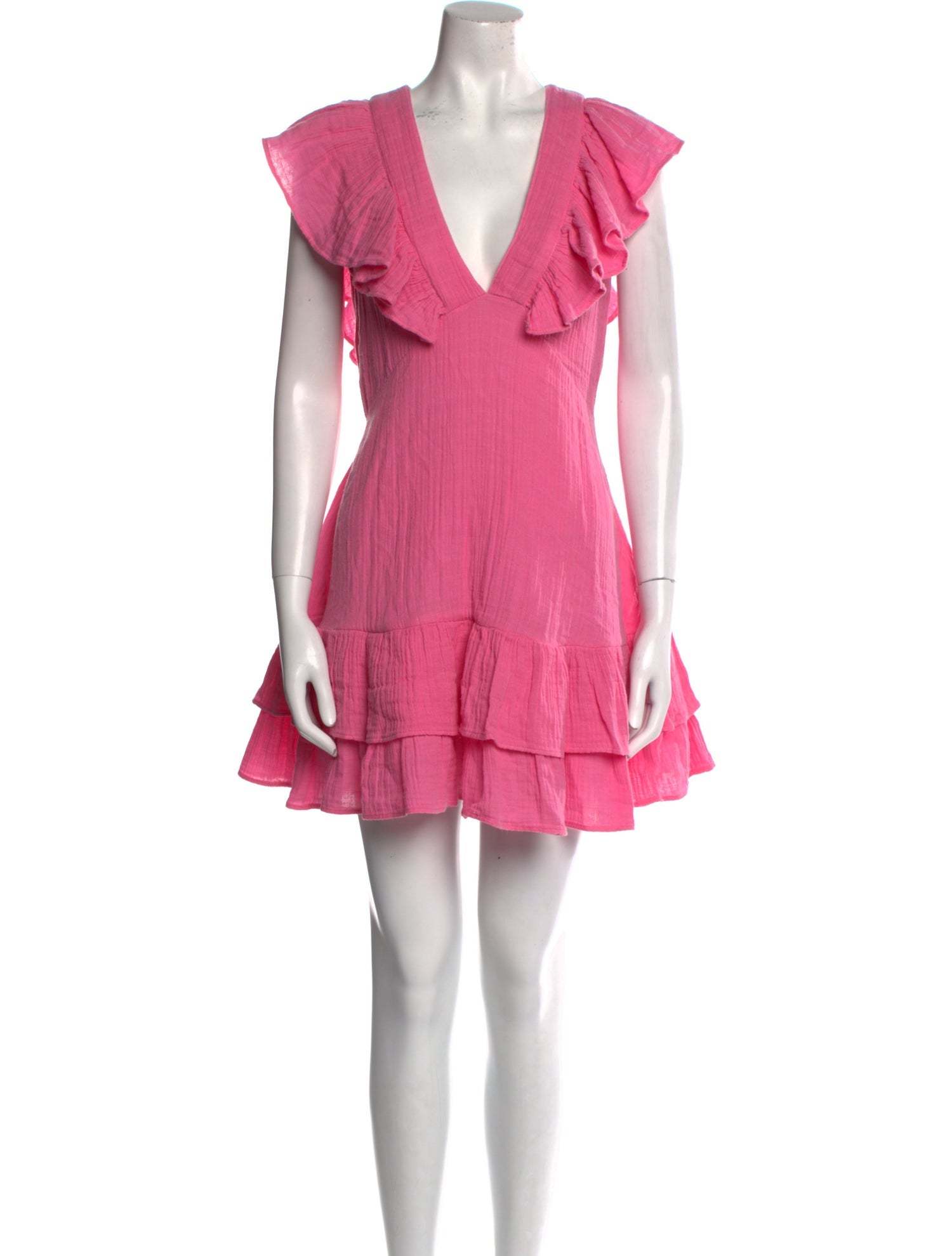 Anaak V-Neck Mini Dress