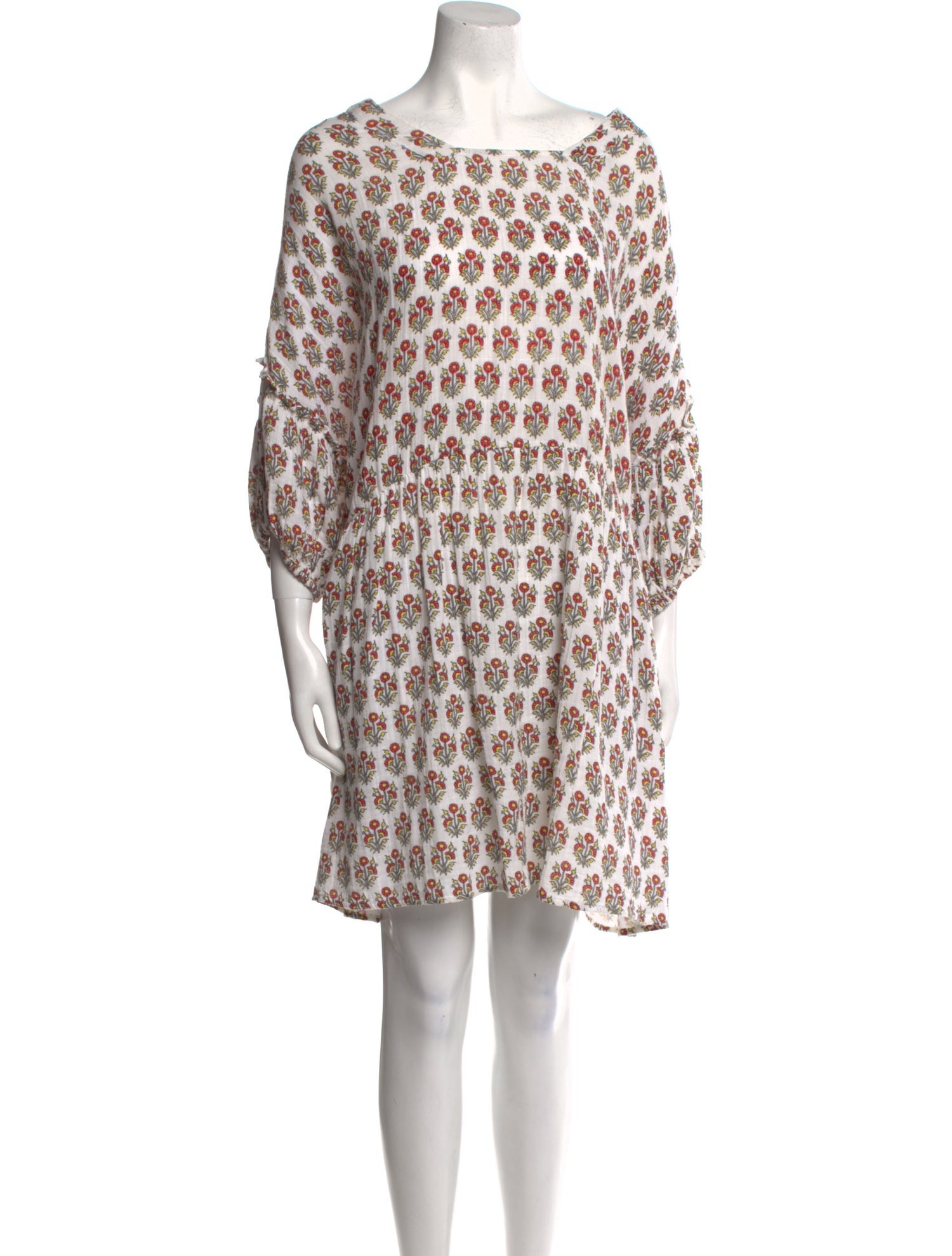 Anaak Floral Print Mini Dress