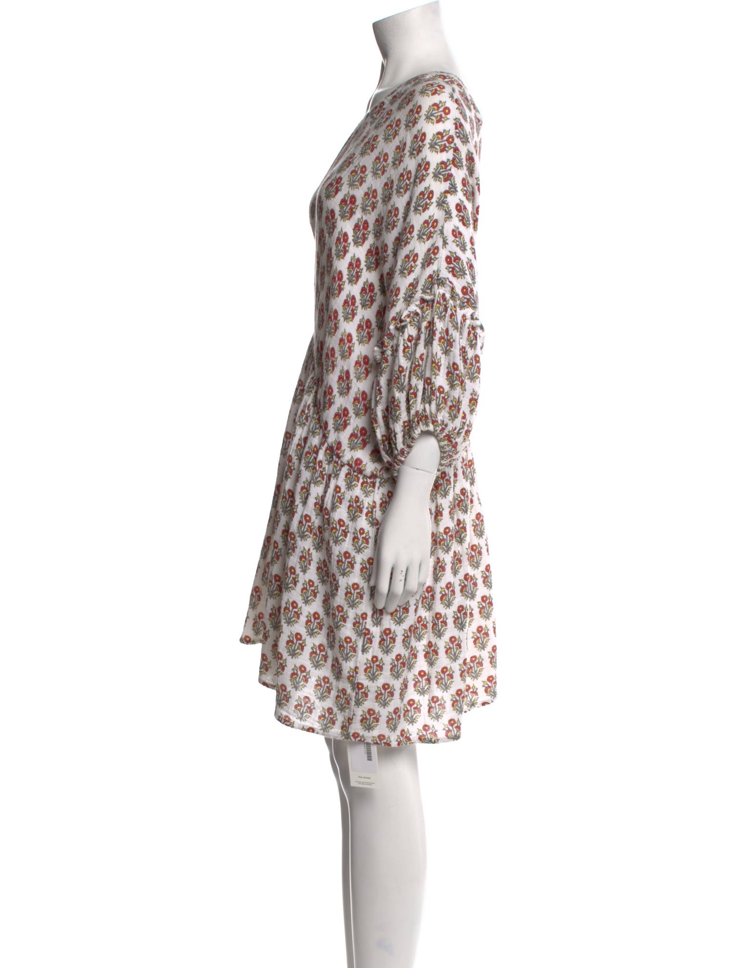 Anaak Floral Print Mini Dress