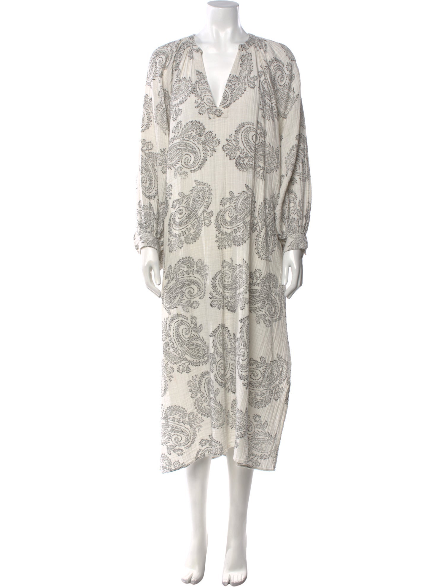 Anaak Paisley Print Long Dress