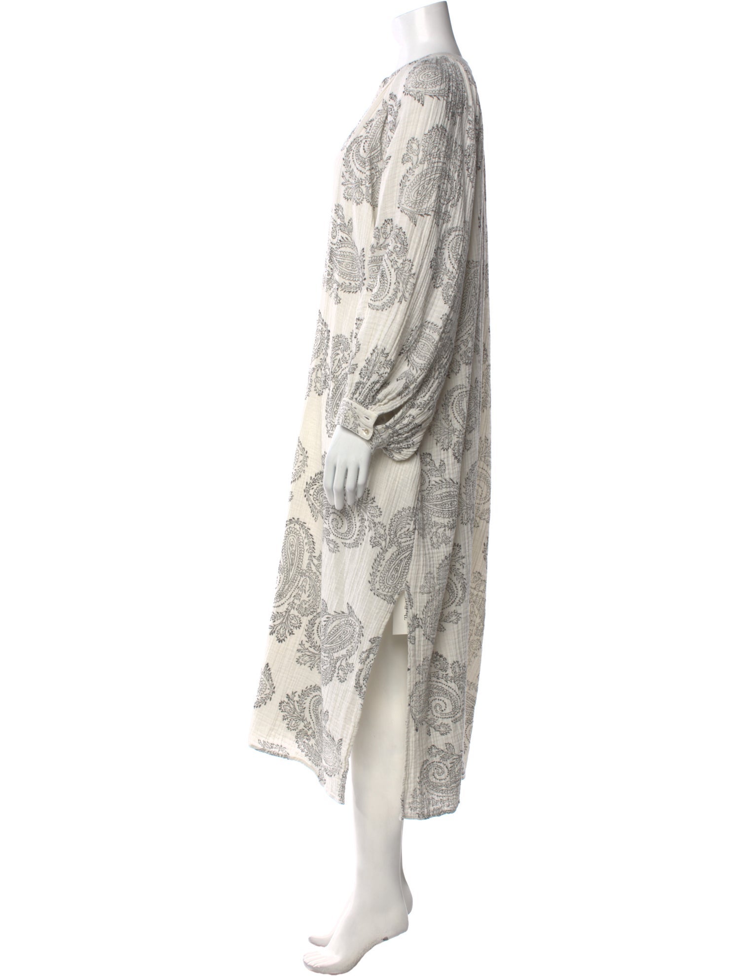 Anaak Paisley Print Long Dress