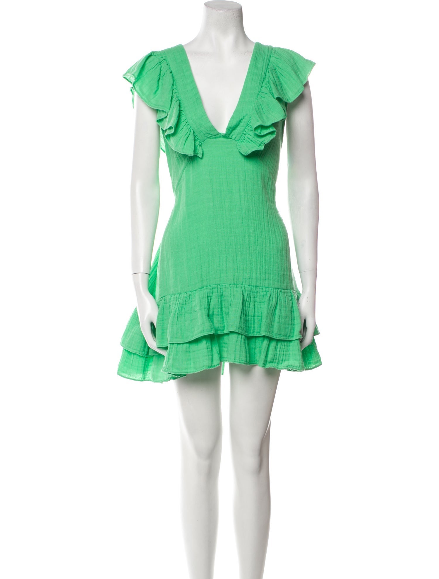 Anaak V-Neck Mini Dress