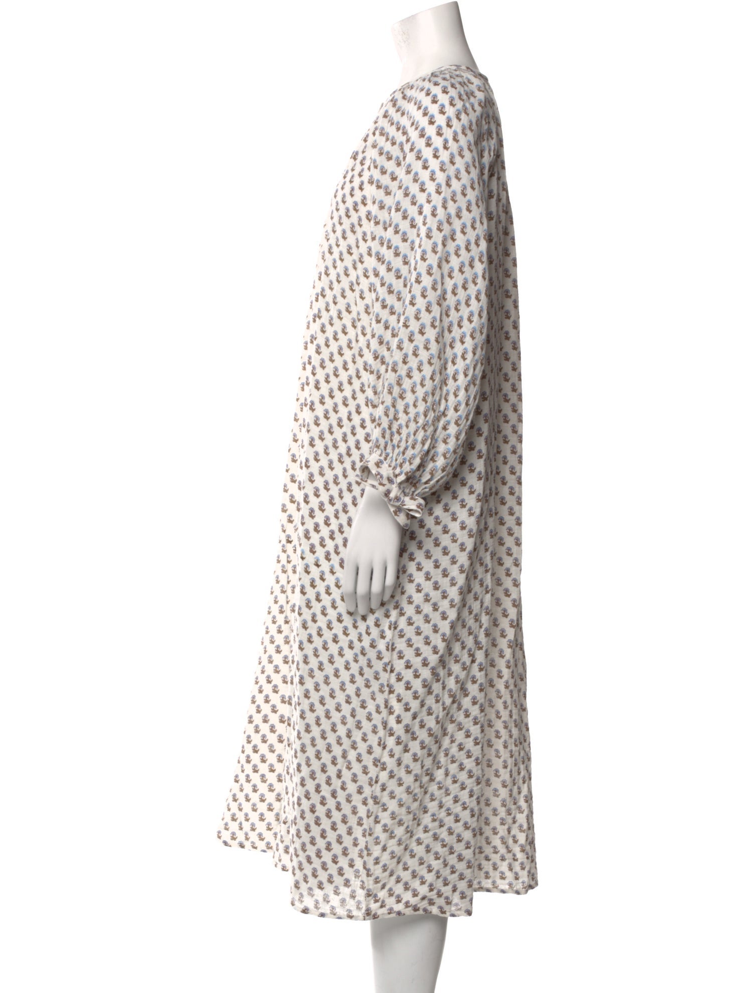 Anaak Printed Midi Length Dress