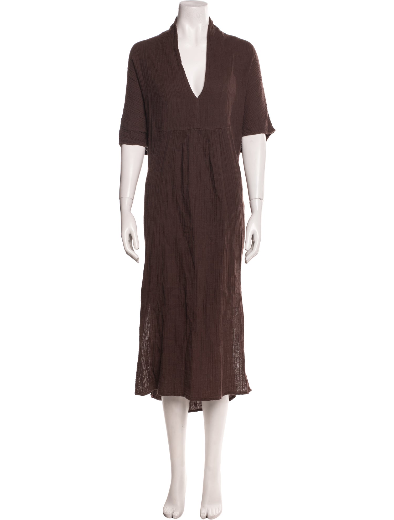 Anaak V-Neck Long Dress