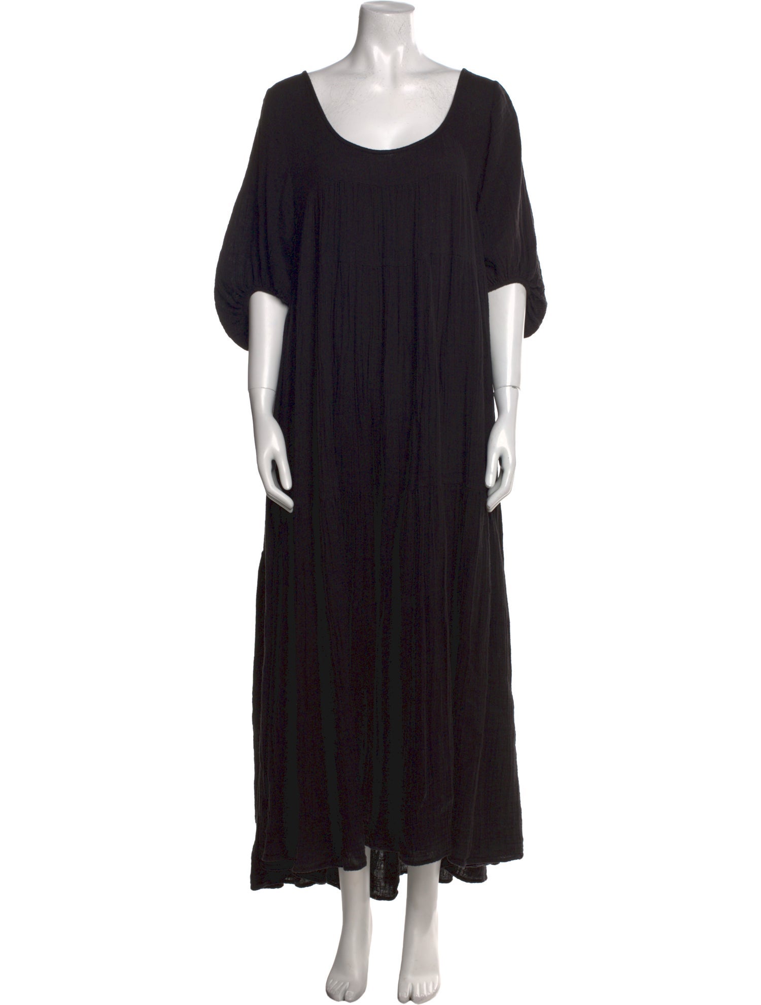 Anaak Scoop Neck Long Dress