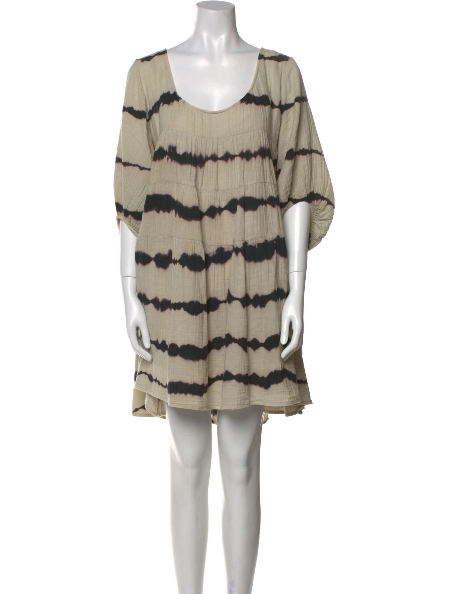 Anaak Tie-Dye Print Mini Dress