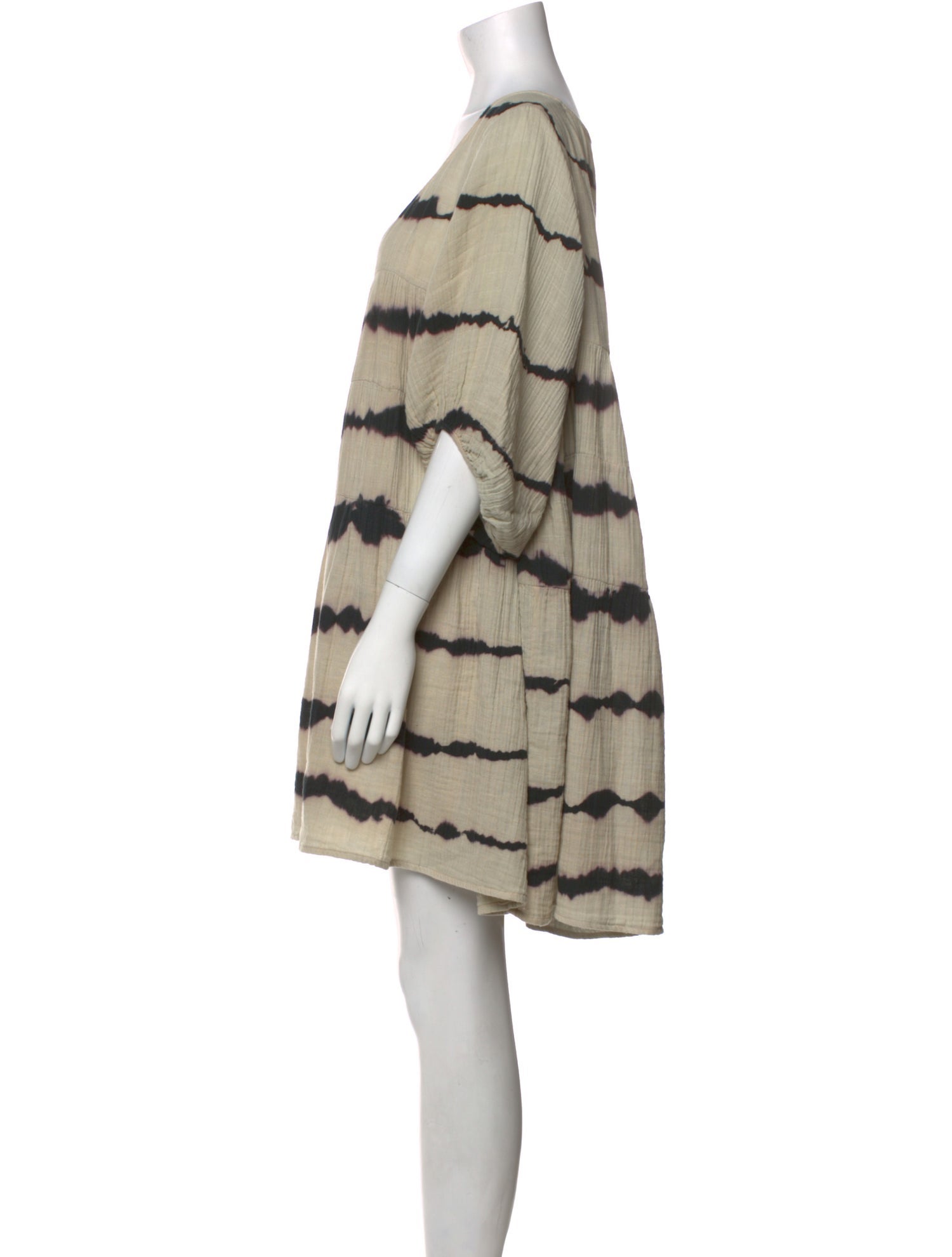 Anaak Tie-Dye Print Mini Dress