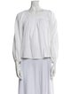 Anaak Carrie Mae Square-Neck Scoop Neck Blouse