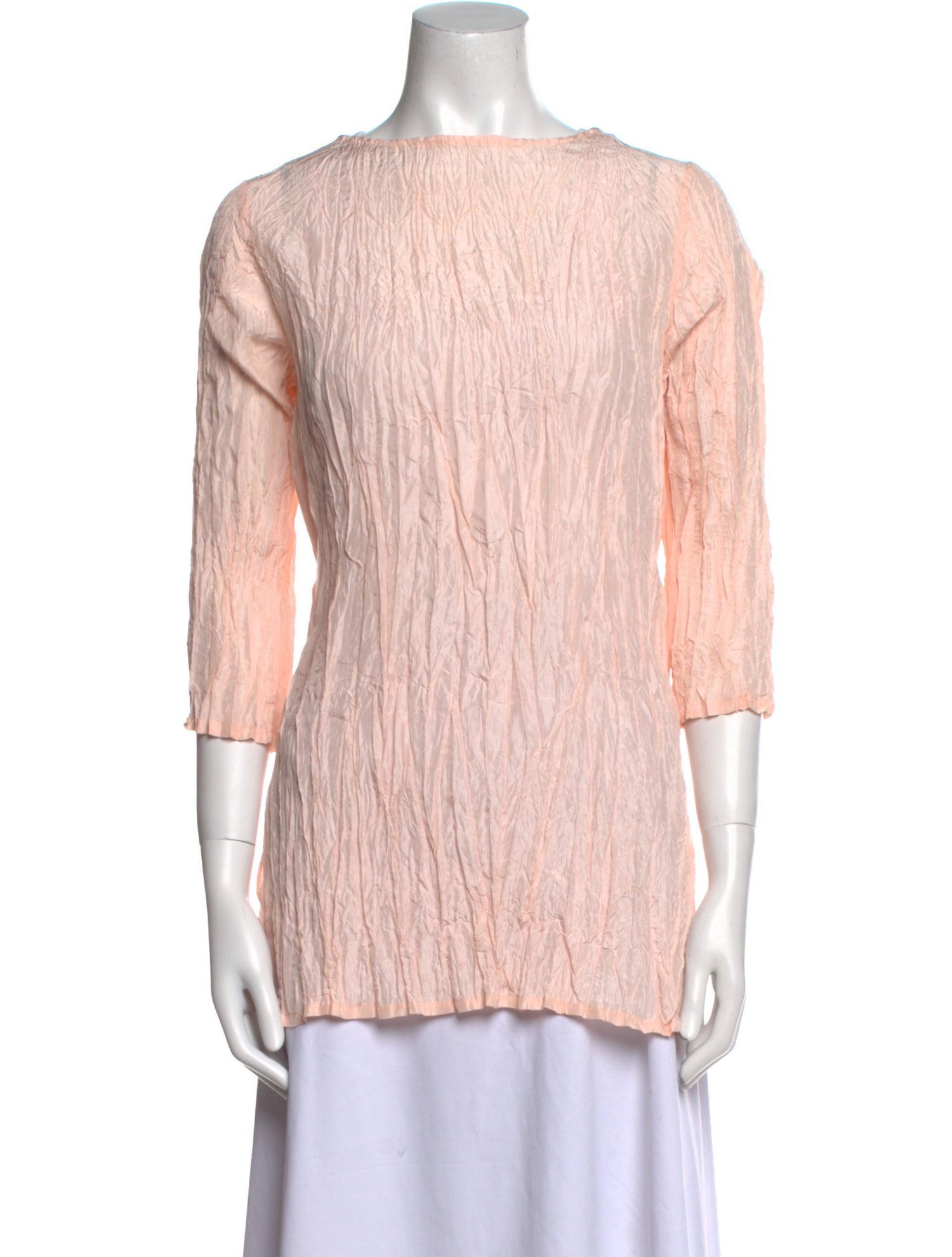 Anaak Silk Bateau Neckline Tunic w/ Tags