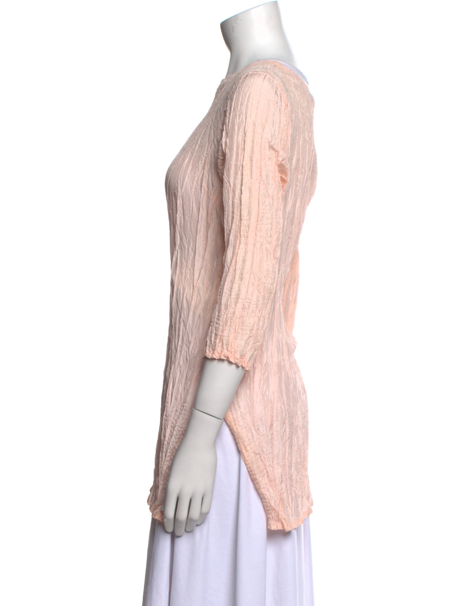 Anaak Silk Bateau Neckline Tunic w/ Tags
