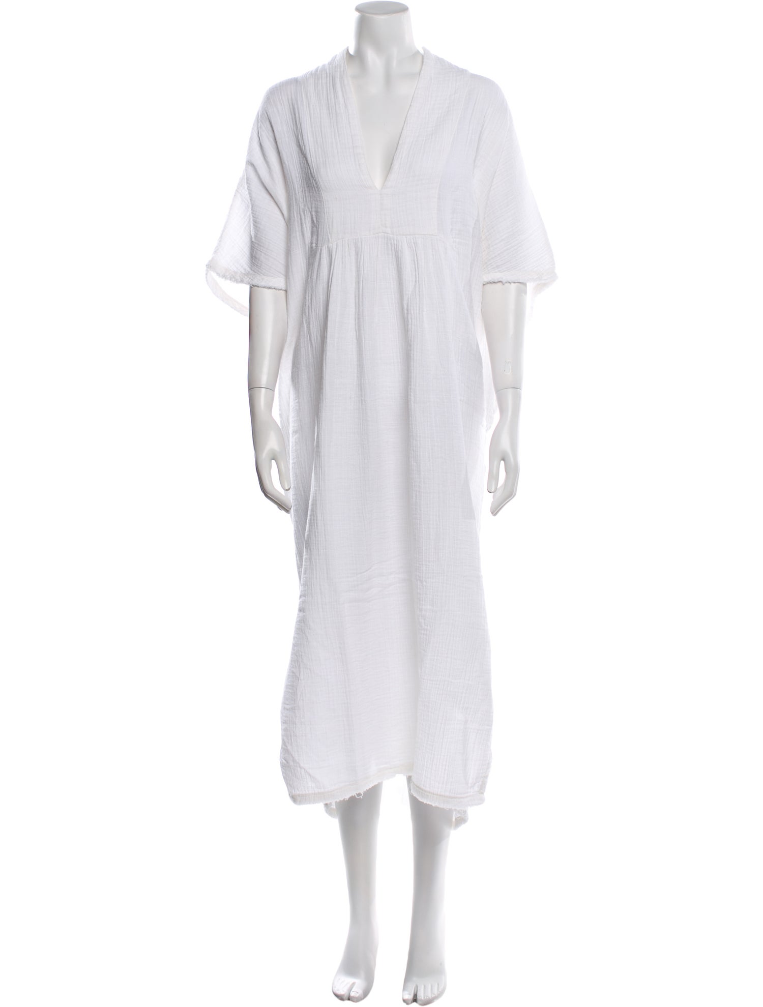 Anaak V-Neck Midi Length Dress