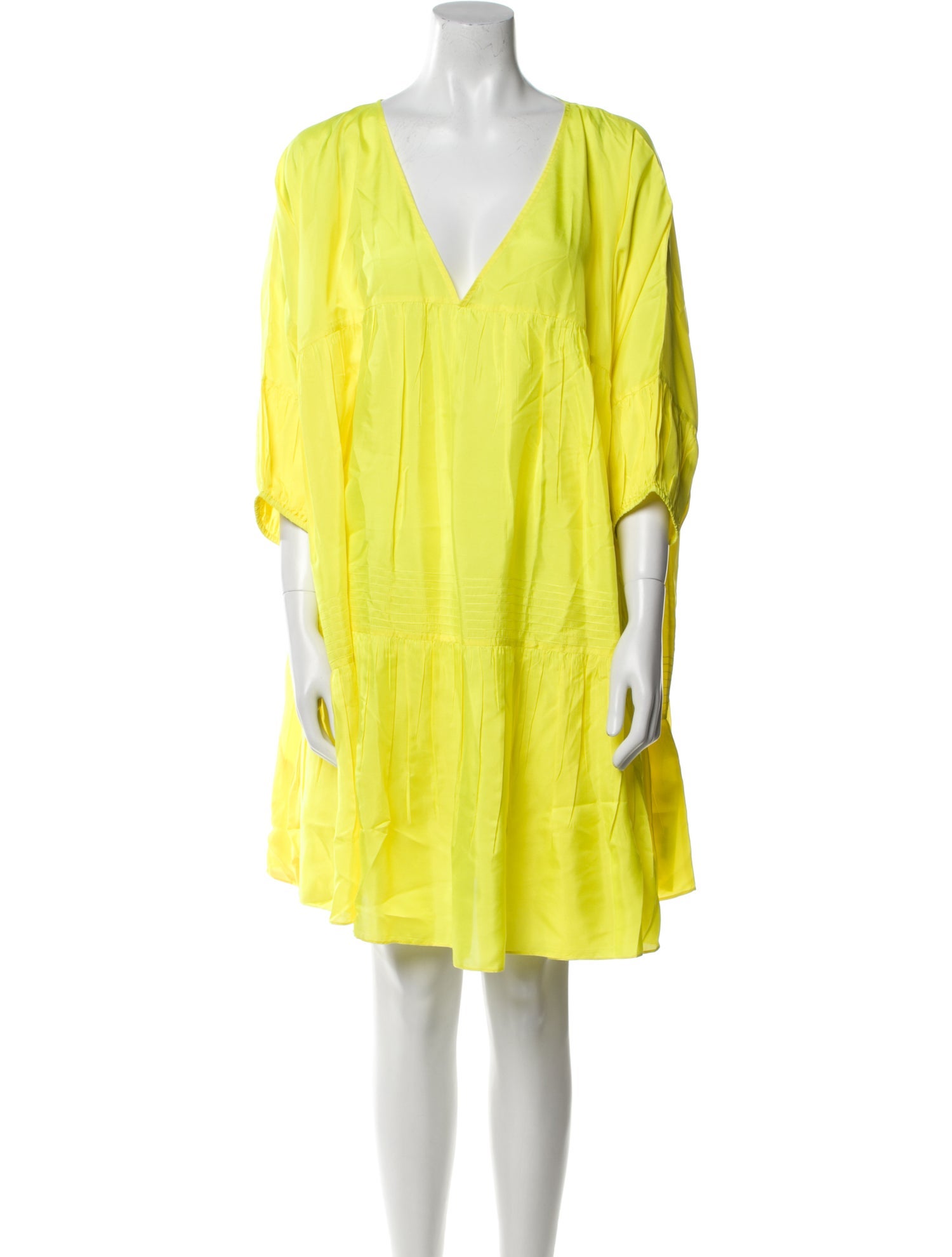 Anaak Silk Knee-Length Dress