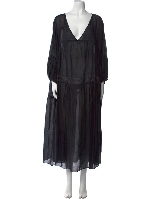 Anaak V-Neck Long Dress