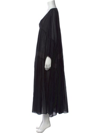 Anaak V-Neck Long Dress