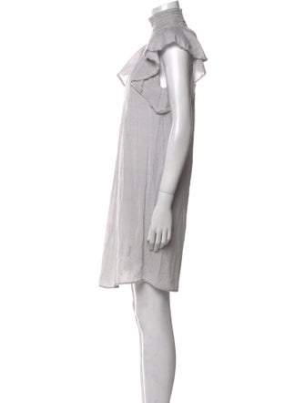 Anaak Mock Neck Mini Dress