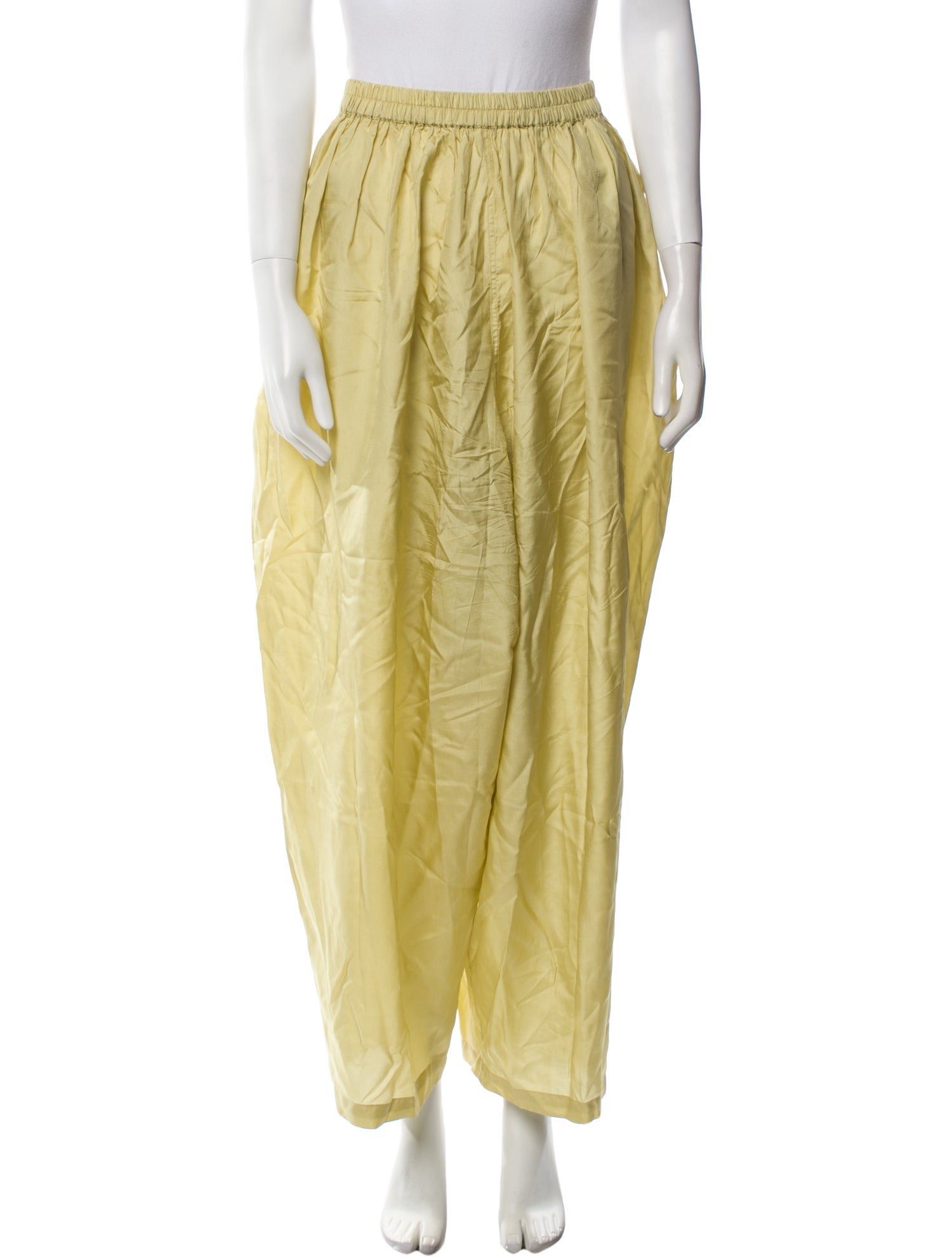 Anaak Silk Wide Leg Pants