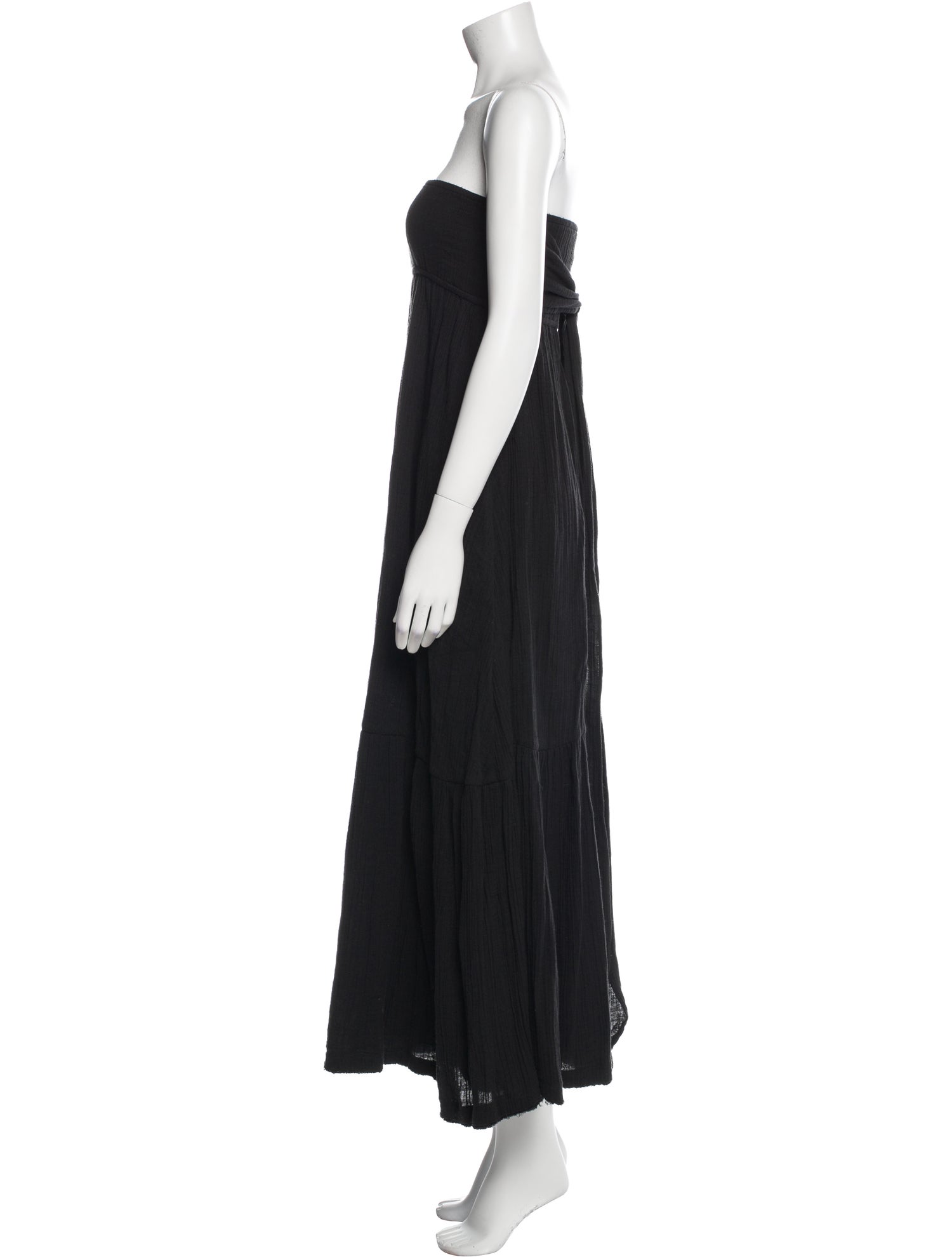 Anaak Strapless Knee-Length Dress