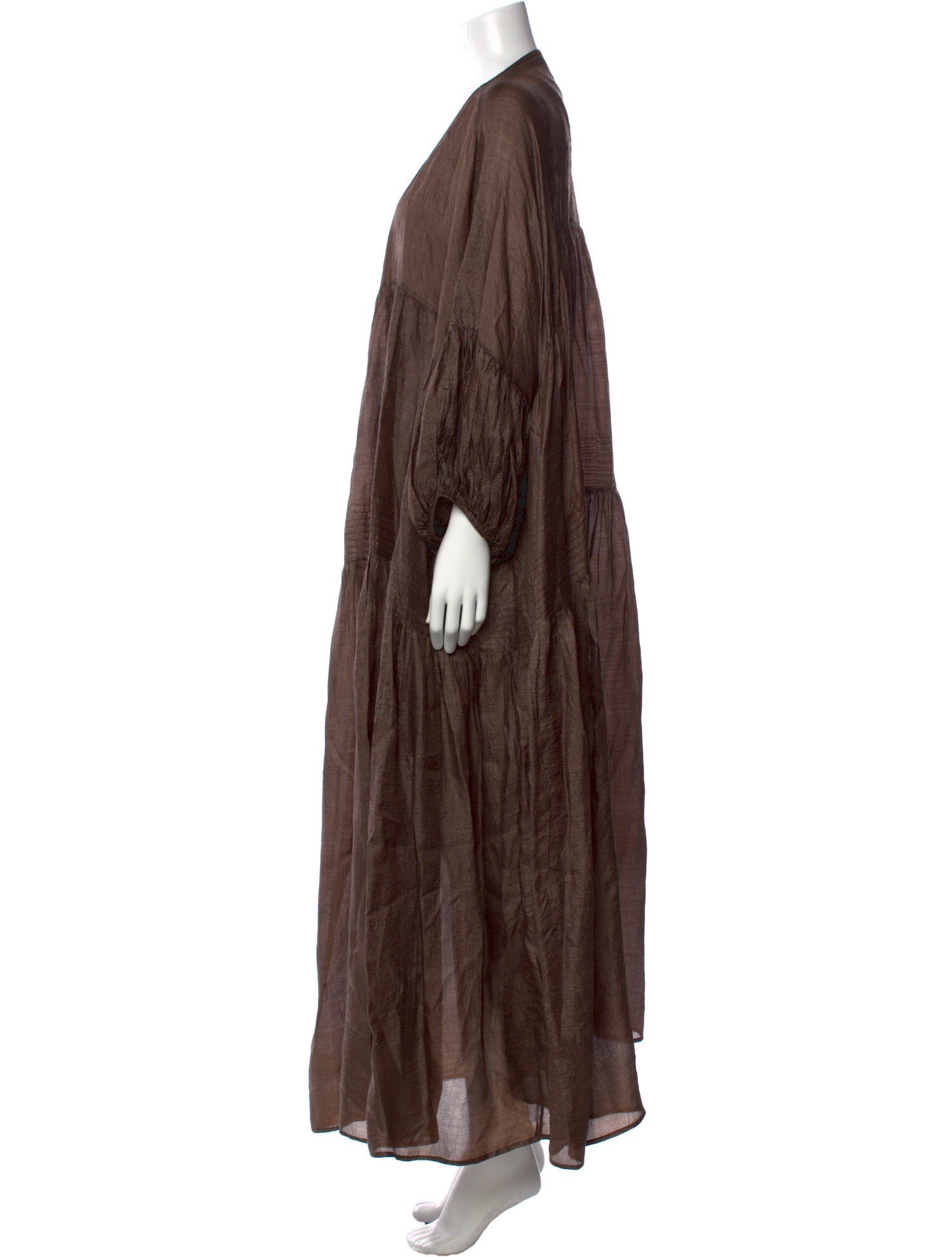 Anaak V-Neck Long Dress