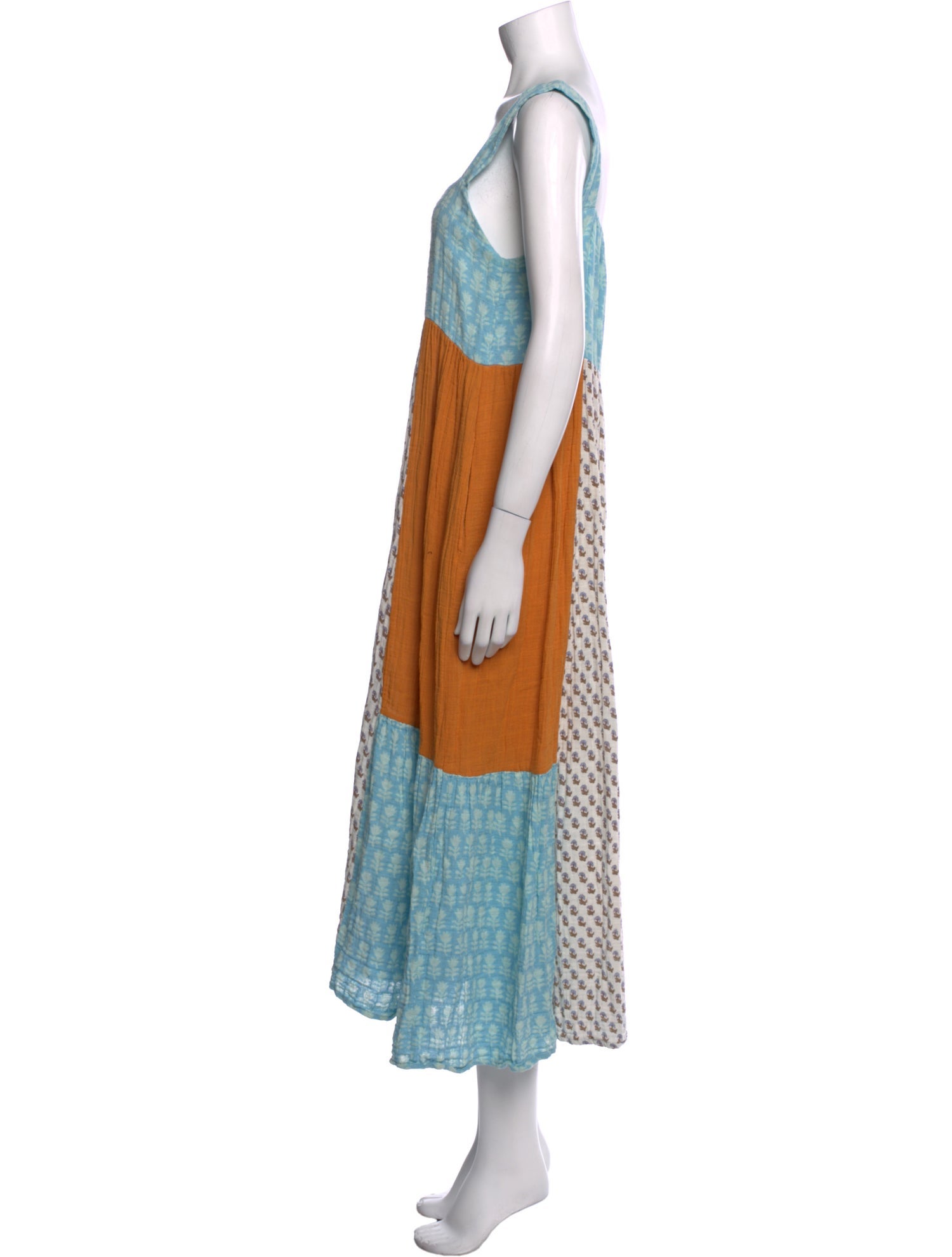 Anaak Printed Long Dress