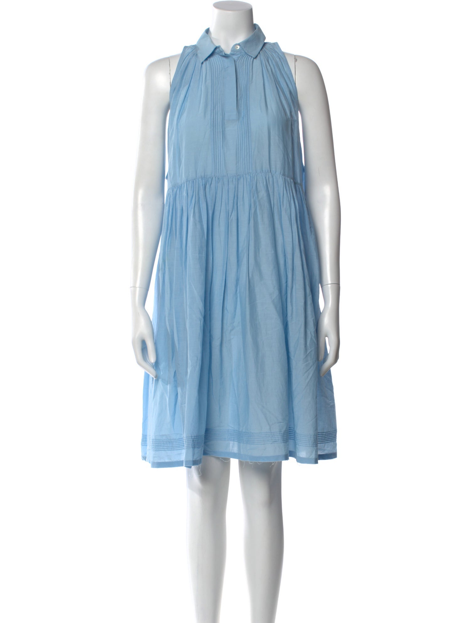 Anaak Mock Neck Midi Length Dress