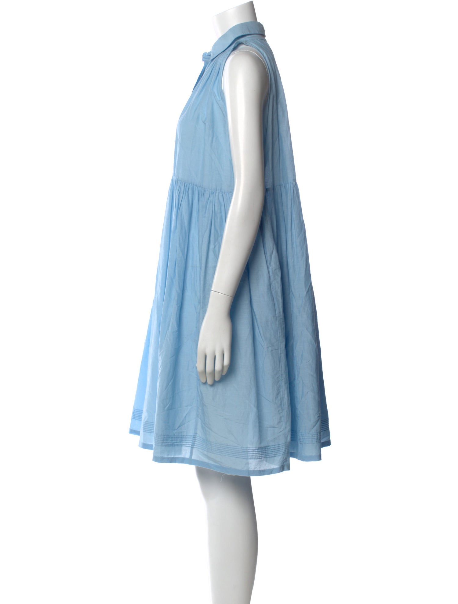 Anaak Mock Neck Midi Length Dress