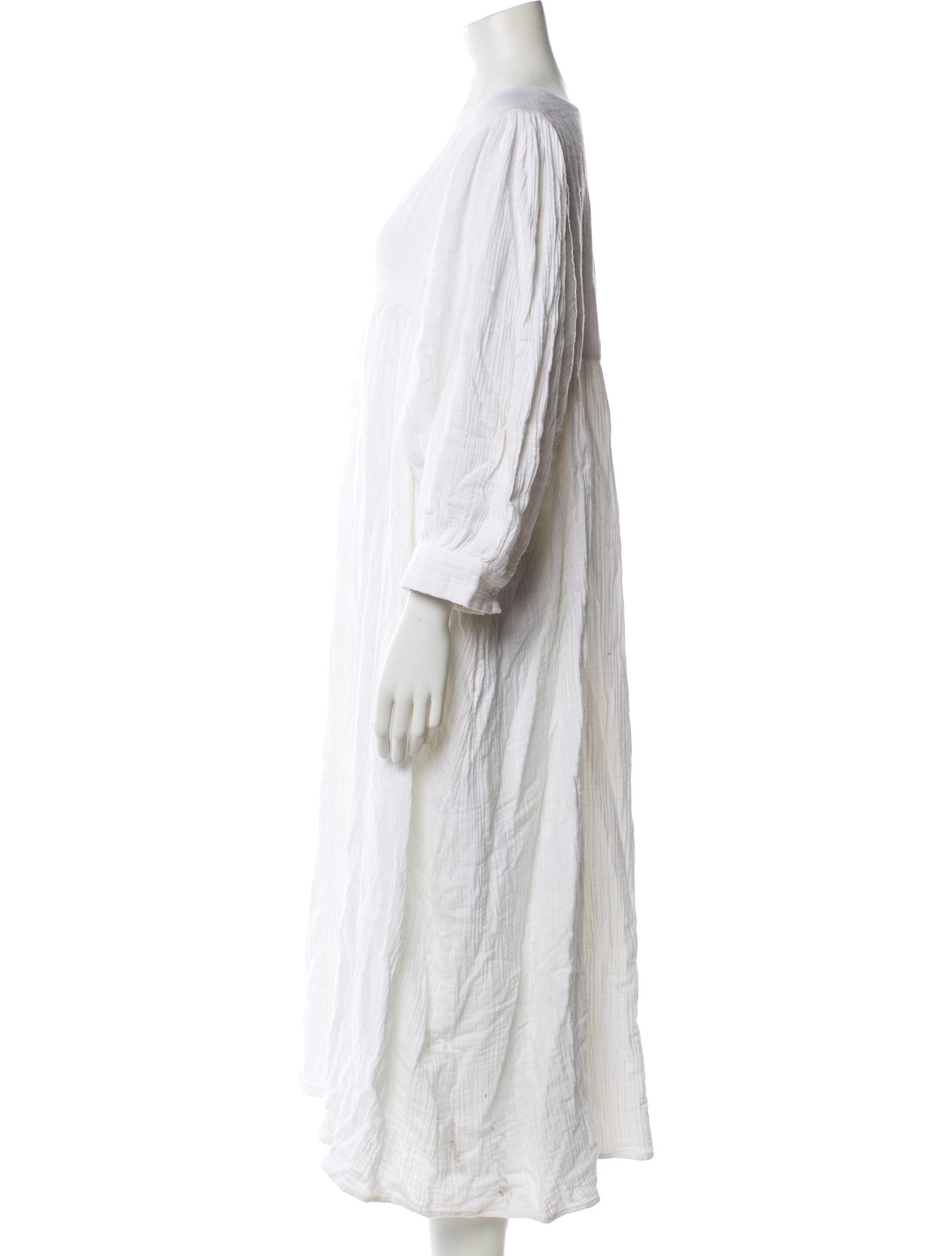 Anaak V-Neck Midi Length Dress