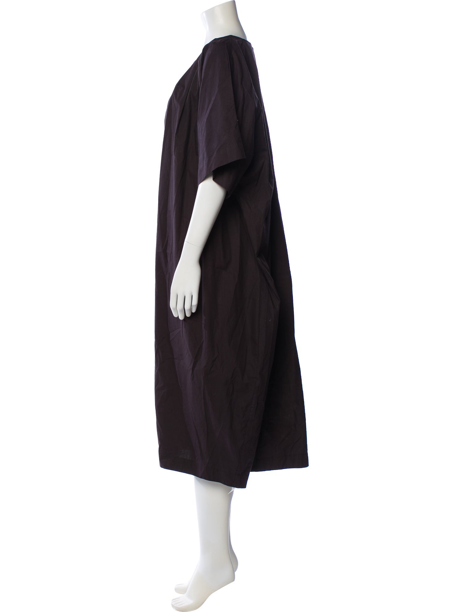 Anaak V-Neck Midi Length Dress