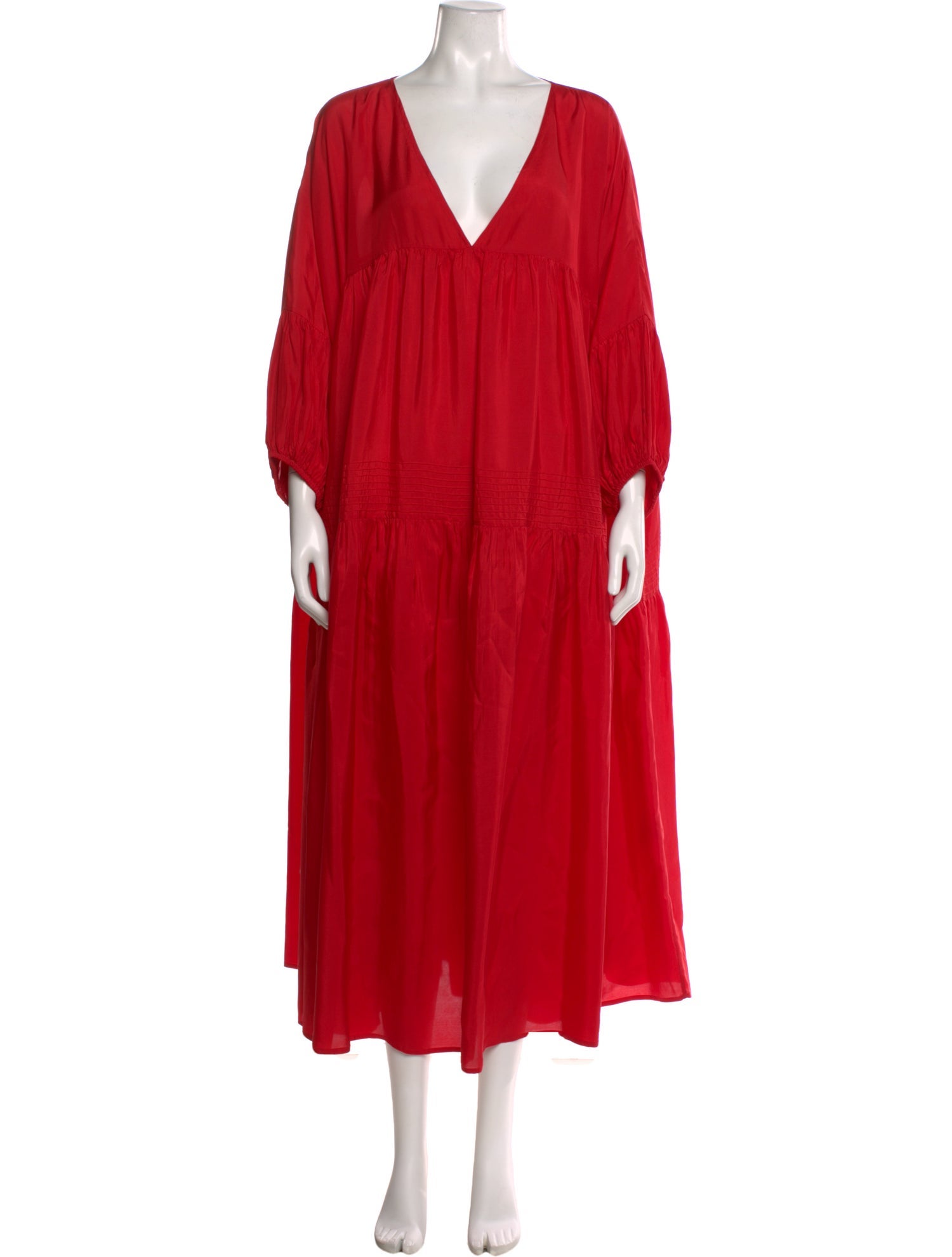 Anaak V-Neck Long Dress