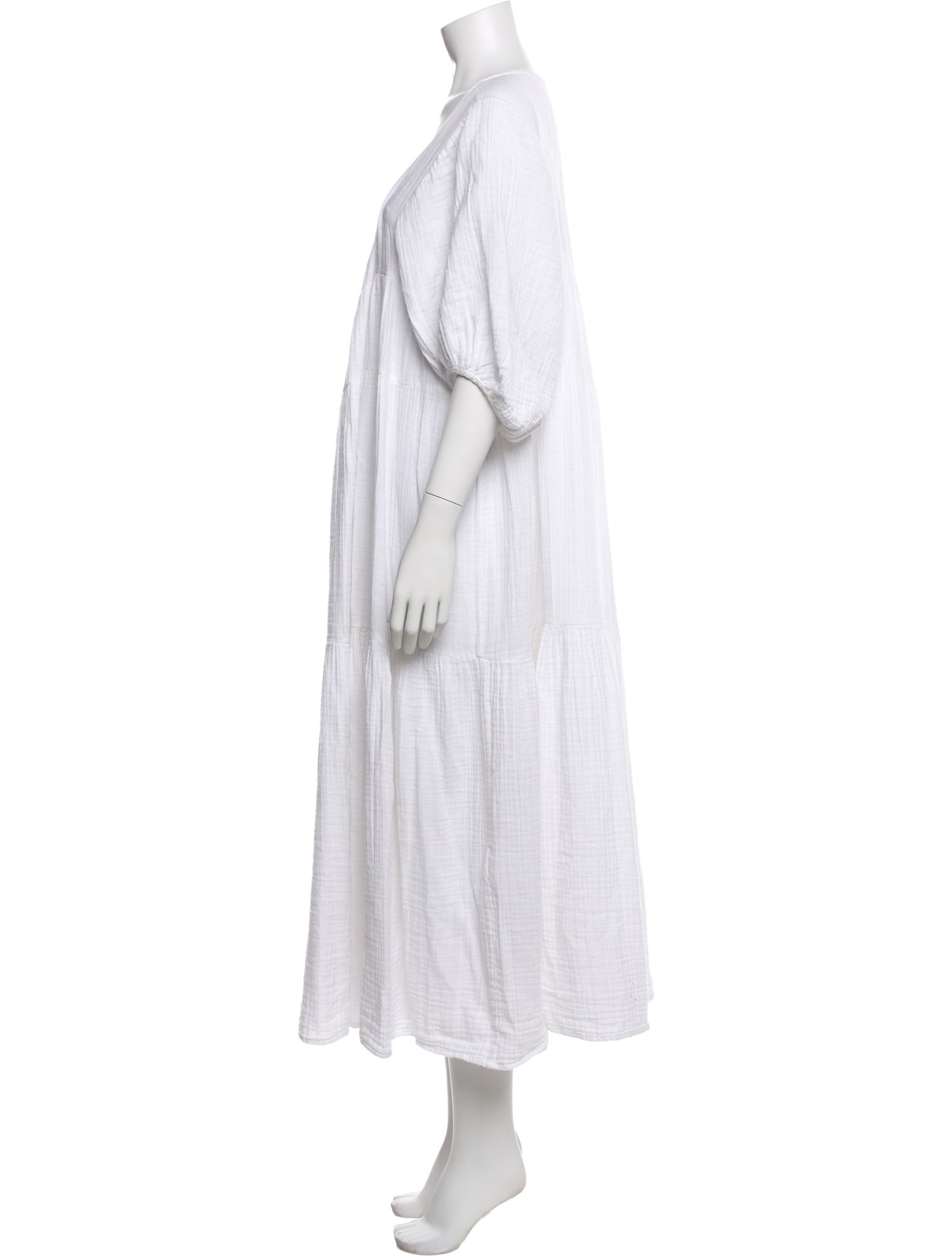 Anaak V-Neck Long Dress