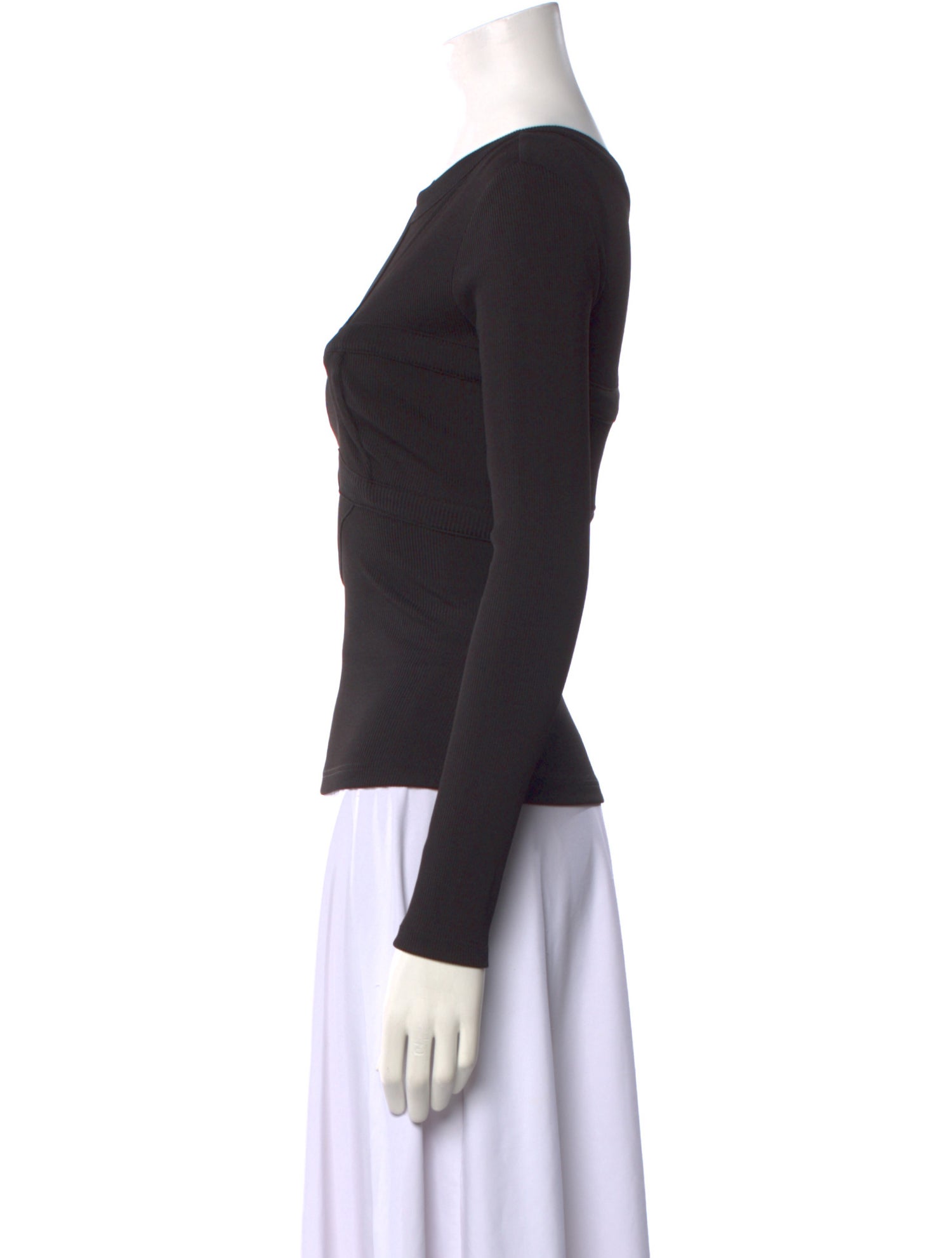 Arcina Ori Scoop Neck Long Sleeve Top