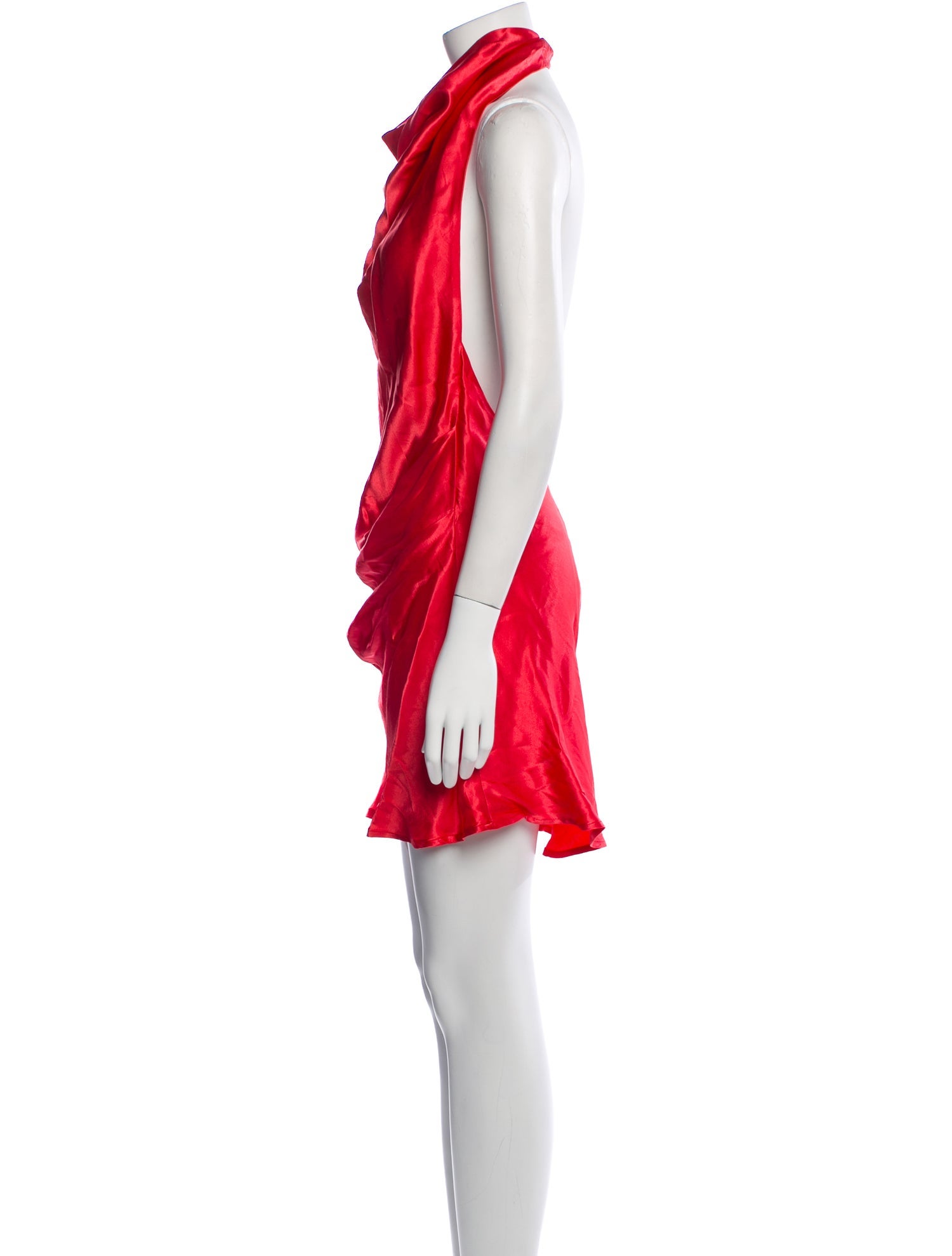 Arcina Ori Cowl Neck Knee-Length Dress