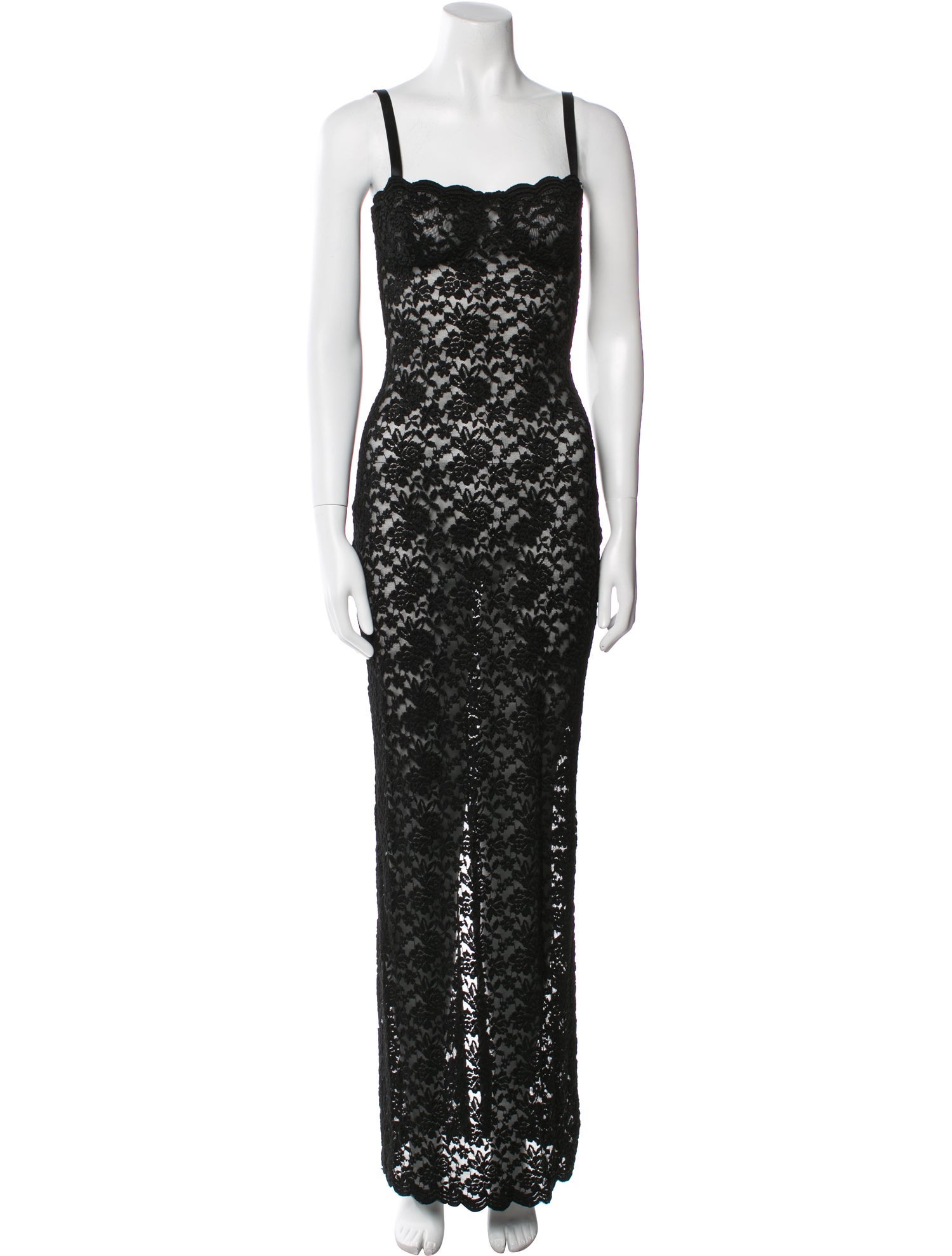 Arcina Ori Lace Pattern Long Dress