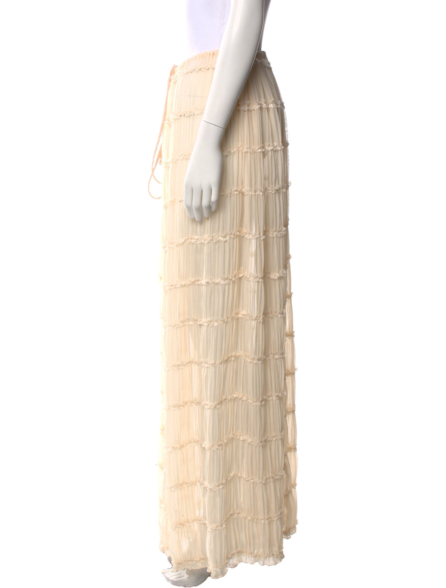 Arcina Ori Plaid Print Long Skirt