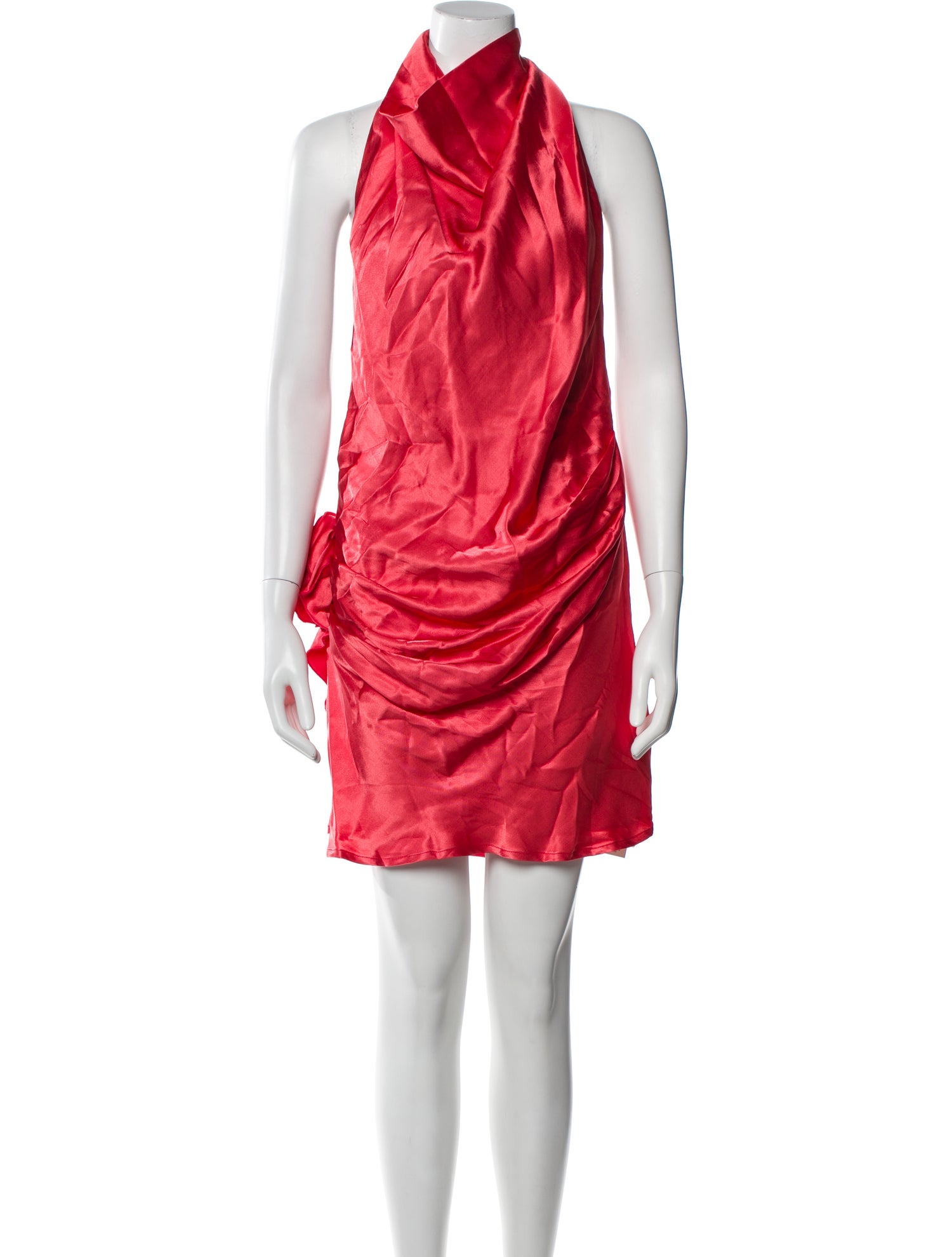 Arcina Ori Cowl Neck Knee-Length Dress