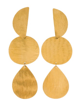 Annie Costello Brown Brown Mattea Earrings