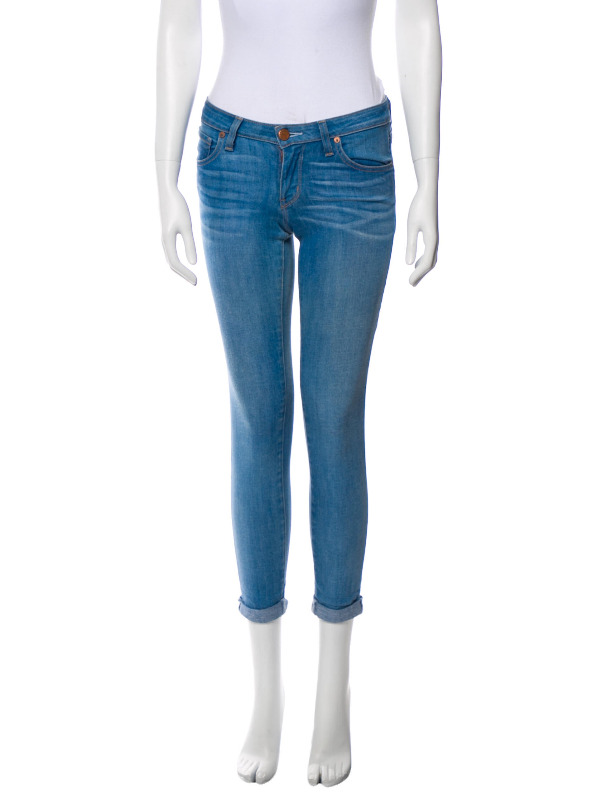 A.N.D. Low-Rise Skinny Leg Jeans