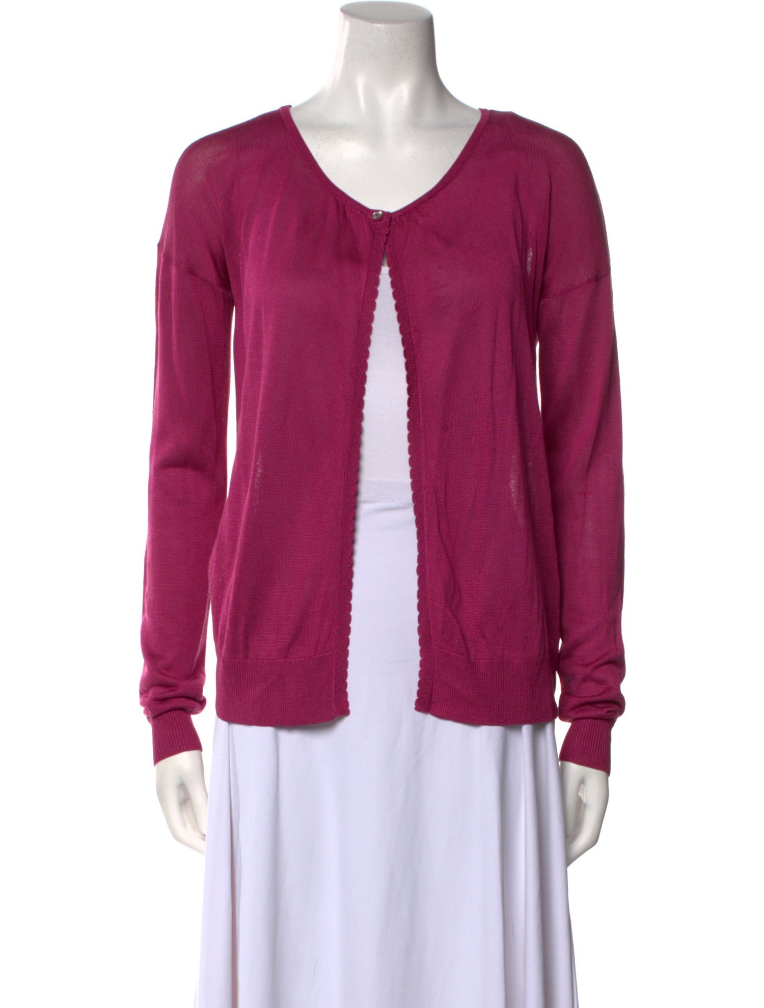 Armand Basi Silk Scoop Neck Sweater