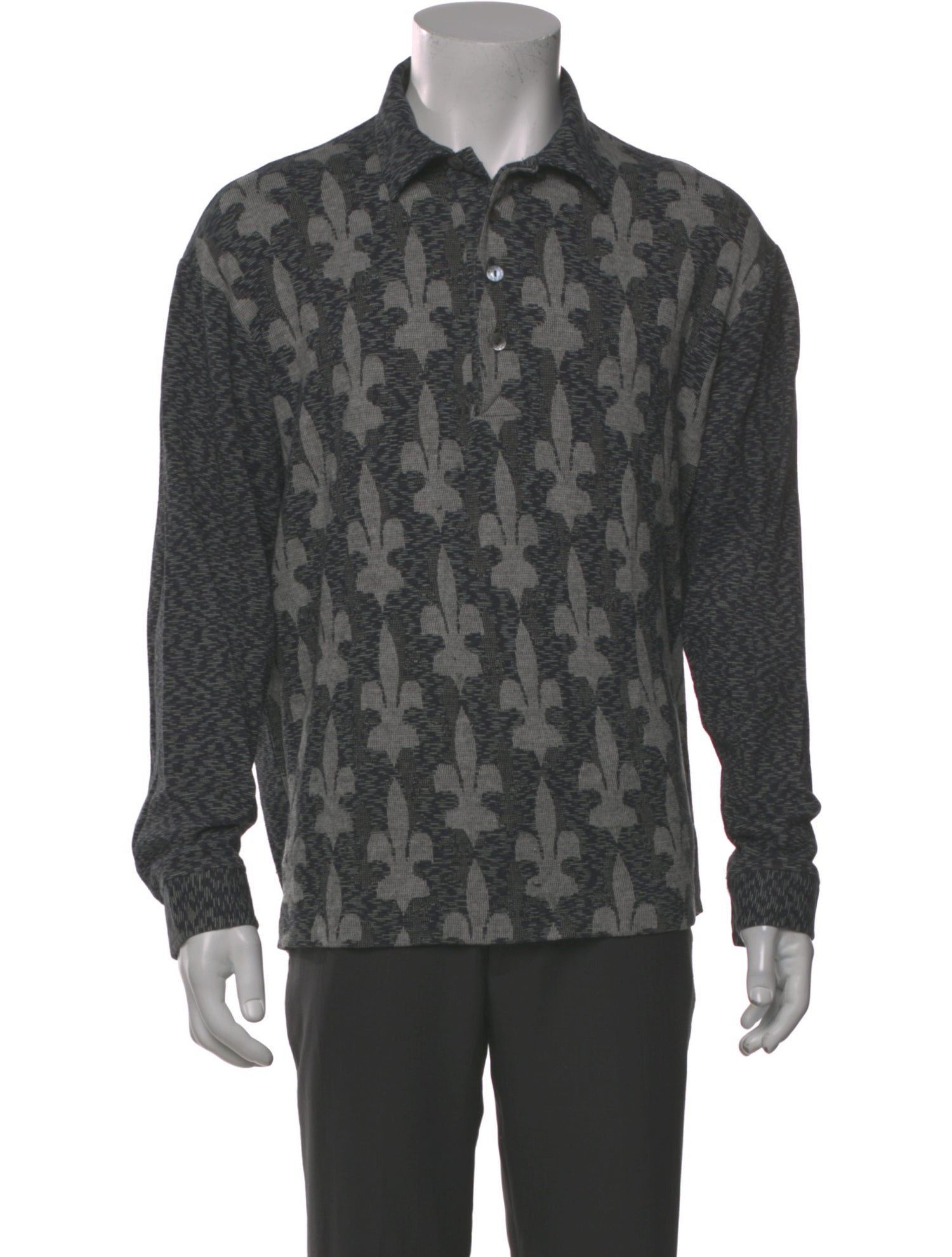 Armand Basi Printed Crew Neck Polo Shirt