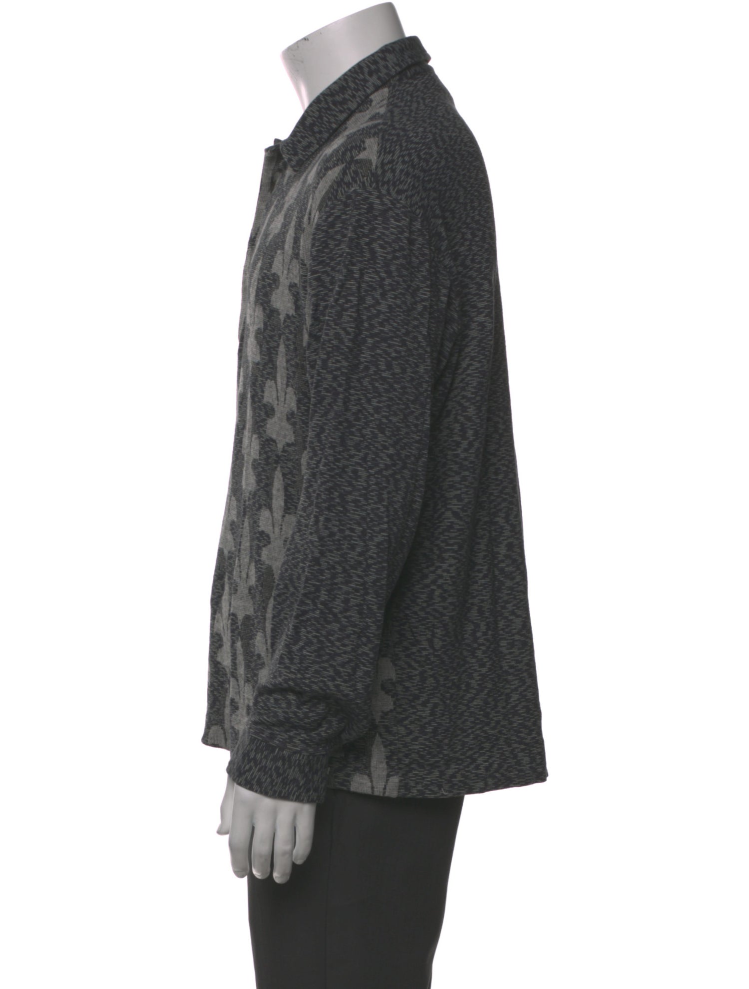 Armand Basi Printed Crew Neck Polo Shirt