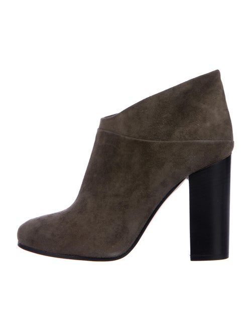 Andrea Gomez Suede Boots Green
