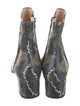 Andrea Gomez Snakeskin Animal Print Boots