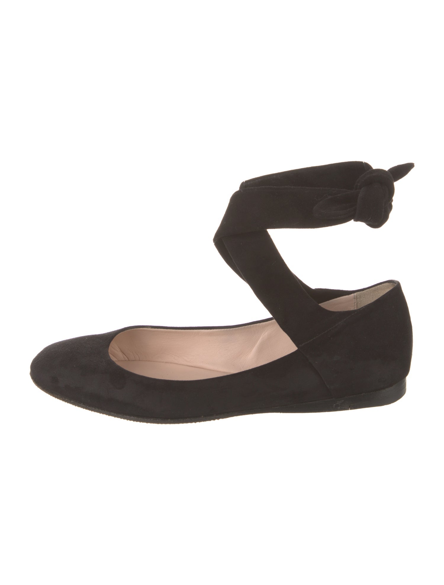 Andrea Gomez Suede Ballet Flats