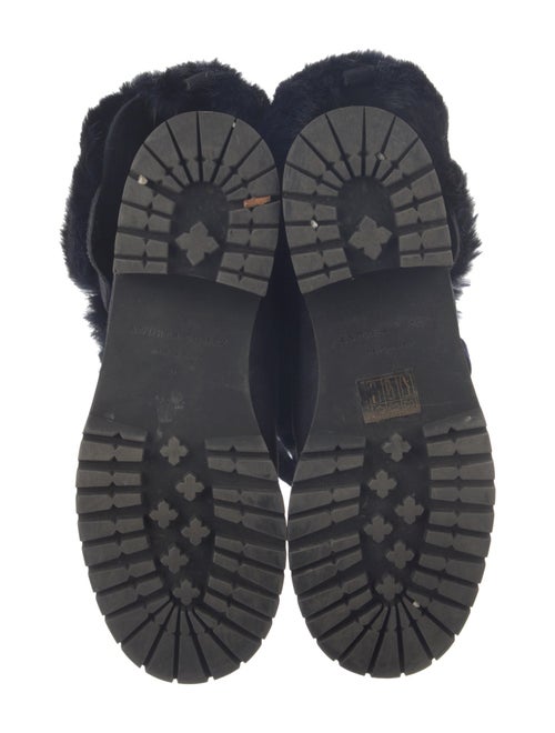 Andrea Gomez Suede Combat Boots