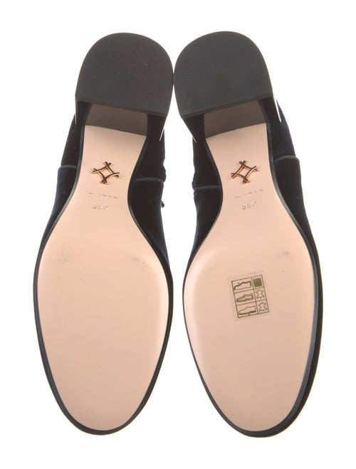 Andrea Gomez Velvet Boots