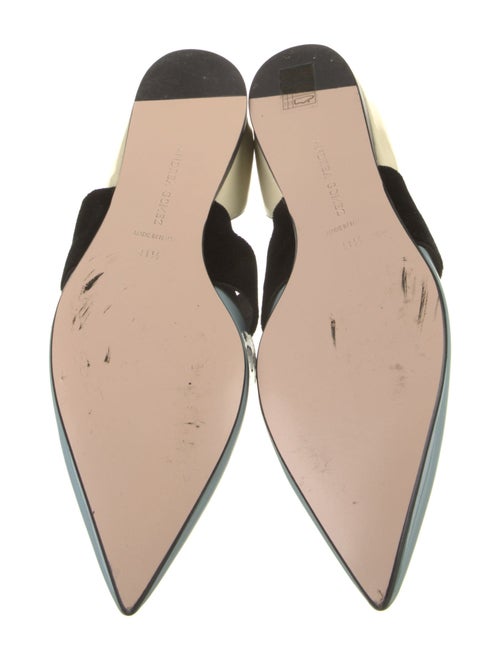 Andrea Gomez Patent Leather D'Orsay Flats