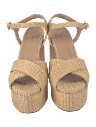 Andrea Gomez Raffia Espadrilles